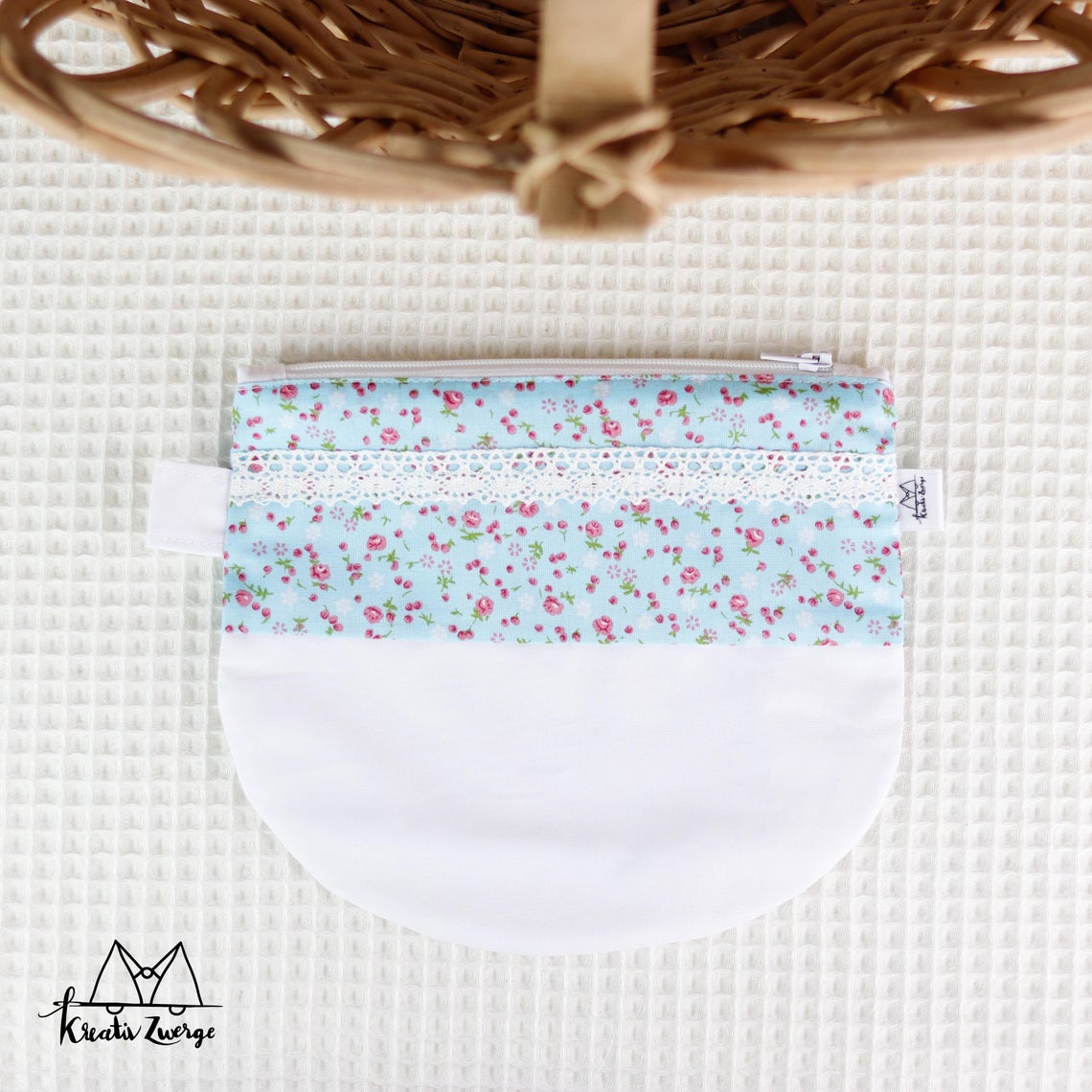 runde Kosmetiktasche – Bild 5