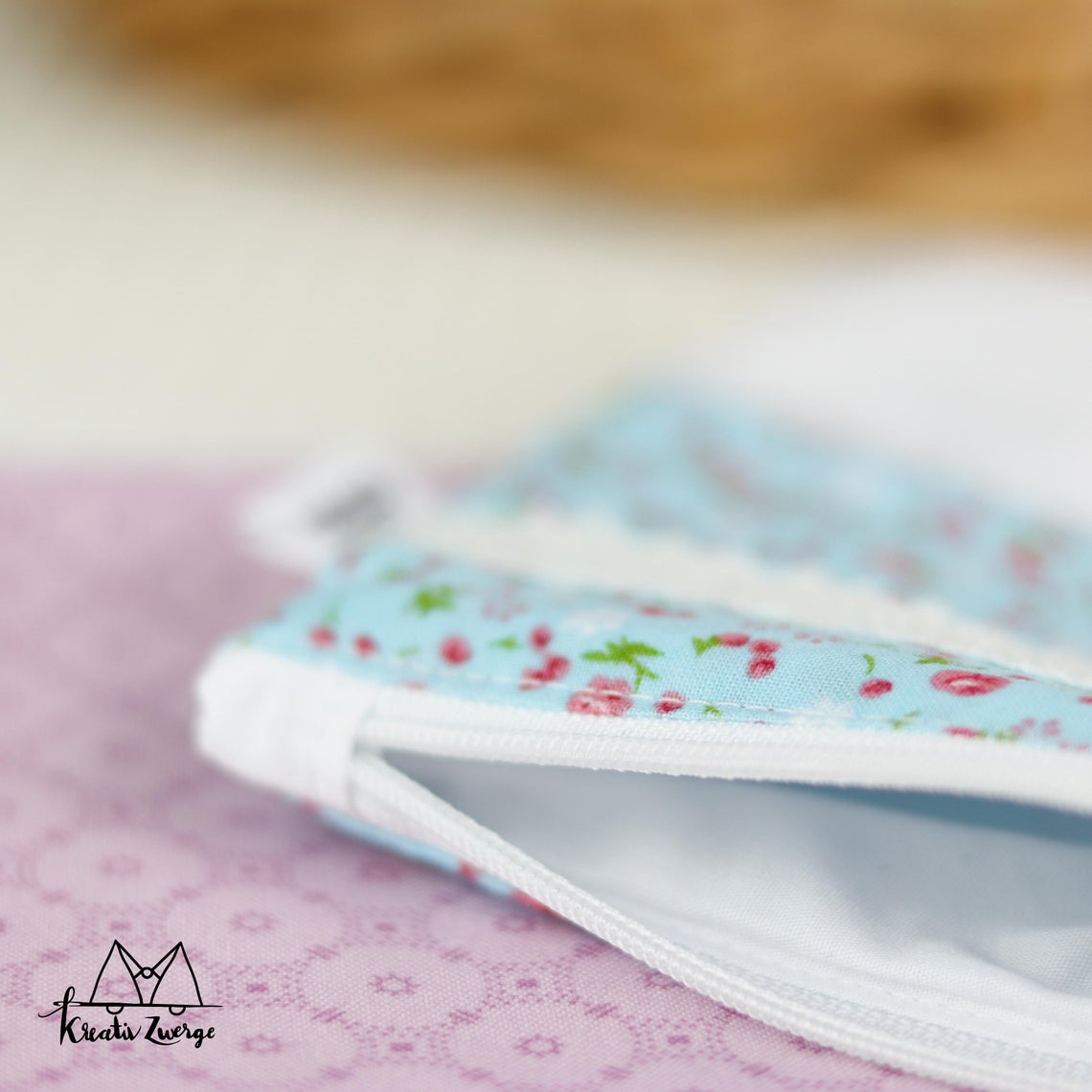 runde Kosmetiktasche – Bild 6