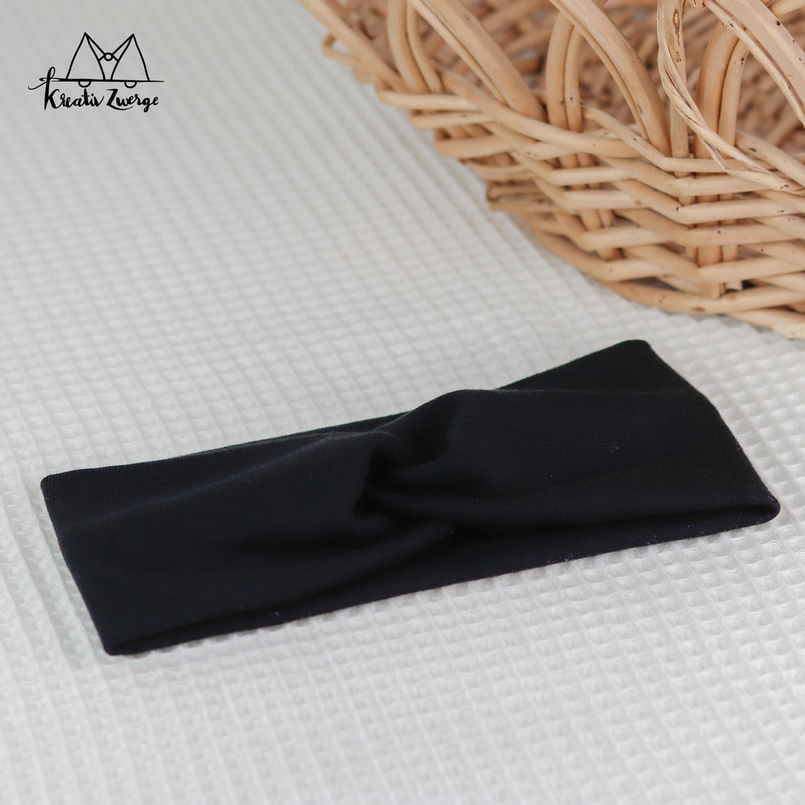 Stirnband mit Knoten – Bild 4