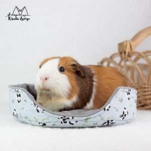 rundes flaches Kuschelbett